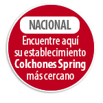 NACIONAL Encuentre aqu� su establecimiento Colchones Spring m�s cercano